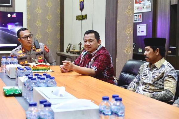 Kapolres Andreas Terharu, Bupati Beserta Wabup dan Sekda Datang Tiba Tiba, Menunjukkan Sinergi Lintas Institusi Kian Erat