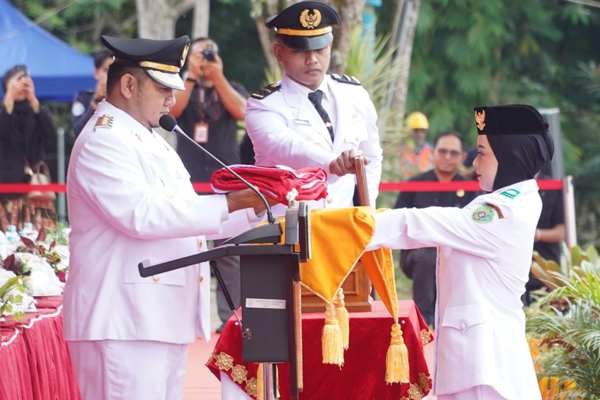 HUT ke-80 RI di PPU Berlangsung Khidmat, Bupati Ajak Masyarakat Kobarkan Semangat Kebangsaan